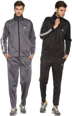 HPS Sports Men's Polyester Regular Fit Track Suit, Pack of 2