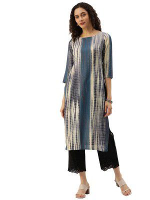 Hritika Women's Shibori Light Green Color Kurta with Calf Length (HRKR3_HRK0121MSTRD)