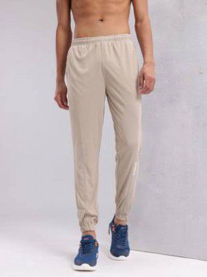 HRX by Hrithik Roshan  Men Solid Beige Track Pants