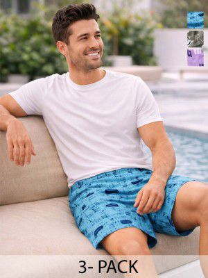 HRX by Hrithik Roshan Pack of 3 Printed Cotton Boxers
