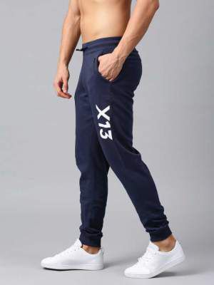 HRX by Hrithik Roshan Solid Men Dark Blue Track Pants