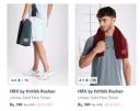 HRX by Hrithik Roshan Towel upto 80% off...