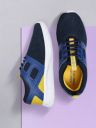 HRX by Hrithik Roshan Unisex Navy Blue Woven Design U-17 Running Shoes Walking Shoes For Men  (Navy)...