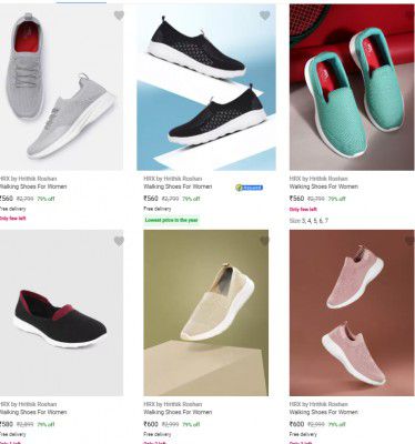 Upto 80% Off On HRX Shoes | For Women