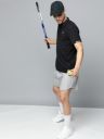 HRX by Hrithik RoshanMen Brand Logo Printed Polo Collar T-shirt...