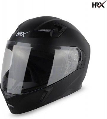 HRX COMBAT Full Face Clear Visor Air ventilated ISI Marked Motorbike Helmet