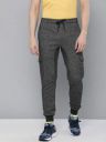 HRX by Hrithik Roshan Self Design Men Grey Track Pants...