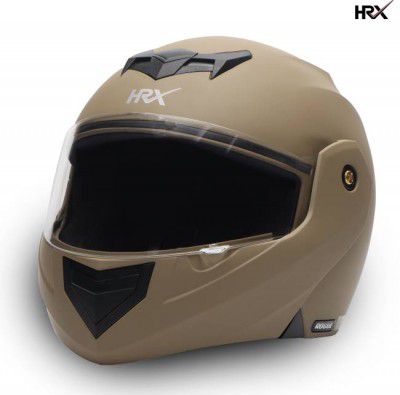 HRX Rogue Filp-up Motorbike Helmet  (Dull Desert Storm)