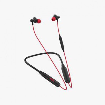 HRX X-Wave 350R with 40 Hours Battery Fast Charging Bluetooth Neckband (Red)