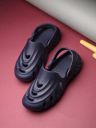 HRX by Hrithik Roshan Men Blue Textured Croslite Clogs...