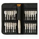 H&S. H&S Interchangeable Precision Screwdriver Set with Case Mini Screwdriver Tool Kit Pouch Glasses Eyeglass Sunglass Repair Tool for Watch Laptop Mobile Phone iPhone iPad...