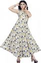HSFS  Women Maxi Multicolor Full Length Dress...