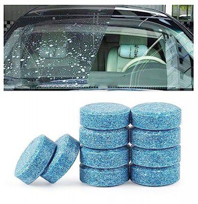 HSR Car Accessories in 10 PCs Car Wiper Detergent Effervescent Tablets Washer Auto Windshield Cleaner Glass Wash Cleaning Tablets