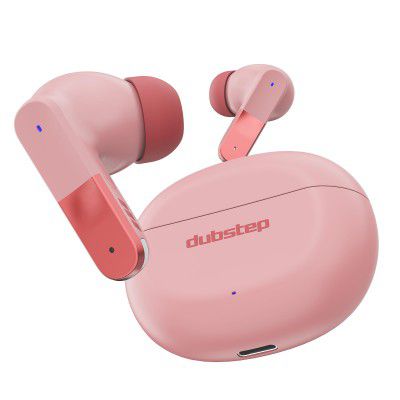Dubstep Buzz X12 TWS Earbuds, 60H Playtime, Bluetooth 6.0 Wireless Earbuds with ENC Noise Cancellation,