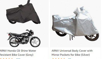 Bike Cover Starts@ 159
