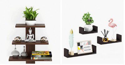 Wall Shelves Minimum 70% Off