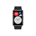 Huawei Watch FIT Smartwatch with Slim Body, 1.64” Vivid AMOLED Display, Quick-Workout Animations, 10 Days Battery Life, Oxygen Saturation Detection, Heart Rate Monitoring, Graphite Black, Free Size...