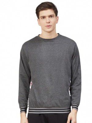 Hubberholme Men Charcoal Sweatshirt