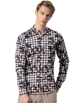 Hubberholme Men Comfortable Regular Fit Cotton Full Sleeve Casual Shirt for Men