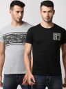 Hubberholme Men Multicoloured 2 T-shirt...