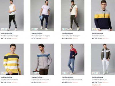 Hubberholme Men's Clothing Upto 90% Off