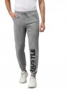 Hubberholme Men's Cotton Blend Slim Fit Hustle Printed Track Pants...