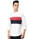 Hubberholme Men's Cotton Color Block Regular Fit Casual Shirt - Pure Soft Cotton Shirts for Men Stylish/Trendy Full Sleeves Shirt for Office, Party & Outing...