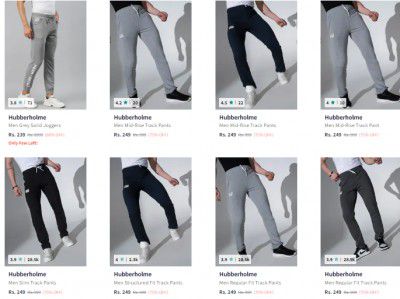 Myntra : Hubberholme Men's Track pant Starts Rs 239