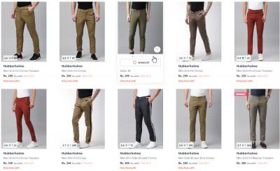 Hubberholme Trousers Starts ₹299