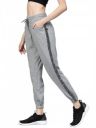 Hubberholme Women's Cotton Blend Regular Fit Side Stripe Print Track Pants...