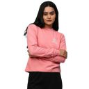 Hubberholme Women's Winter Wear Cotton Blend Quote Print Crew Neck Sweatshirt...