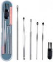 HUDA CRUSH Ear Wax Cleaner Ear Cleaning Tools kit Stick Set Spring Curette Earwax Remover  (6 g, Set of 6)...