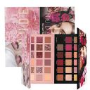 HUDA GIRL Beauty Rose Gold Remastered Edition + Nude Edition Eyeshadow Makeup Kit ( Combo Kit of 2 Eyeshadow ) Matte And Shimmers Finish,36 gm...