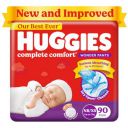Huggies Complete Comfort Wonder Pants Newborn (NB/XS) Size (Up to 5 Kg) Baby Diaper, 90 count...