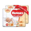 Huggies Taped Diapers New Born (XS) Size Combo Pack of 2 22 Counts Per Pack 44 Counts...