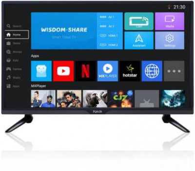 HUIDI 80 cm 32"  HD Ready LED Smart Android Based TV HD32D1M18