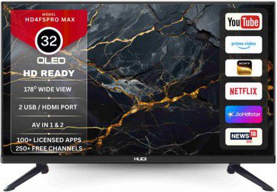 HUIDI HD4FSPRO max (32") QLED HD Ready Smart Android TV