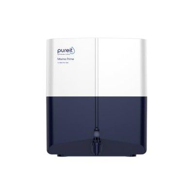 HUL Pureit Marina Prime Mineral RO+MF | 6 stage Purification | 7 Litres Capacity | Up to 45% Water Savings | Blue & white