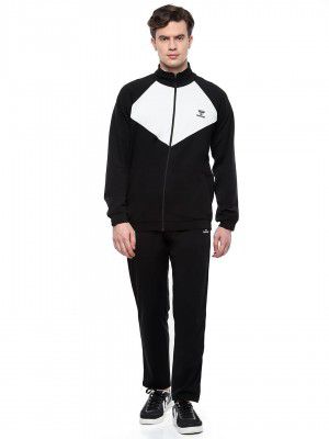 hummel Spike Men's Track Suit | Comfortable | Breathable Fabric | Durable | For Everyday Use | Ideal for Gym or Running| Regular Fit | Track Suit for Men | Co-ord Set | Loungewear