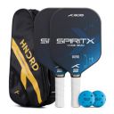 Hundred Spirit X (Set of 2N 13mm Extend Paddles) and 2N S-400 Balls Pickleball Combo...