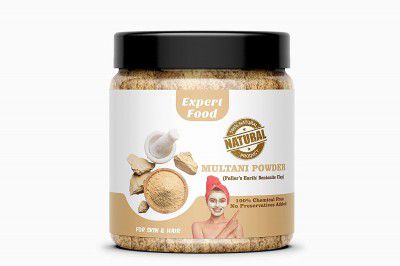 Hungry Multani Mitti | 100% Organic | Natural | Pure Fuller's Earth | Skin Face Clays (800 Grams)