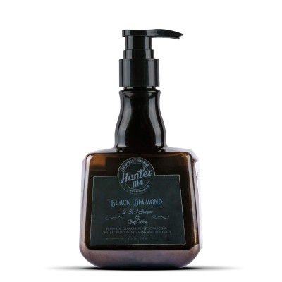 Hunter 1114 Black Diamond Shampoo and Body Wash for Men, 250ml