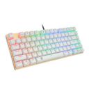 HUO JI Z-88 Mechanical USB Gaming Keyboard with RGB Backlit, Brown Switches, Water Resistant, Ergonomic 81 Keys, for PC Mac Laptop...