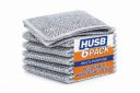 HUSB® Non-Scratch Dish Wash Cloth (Pack of 6)...