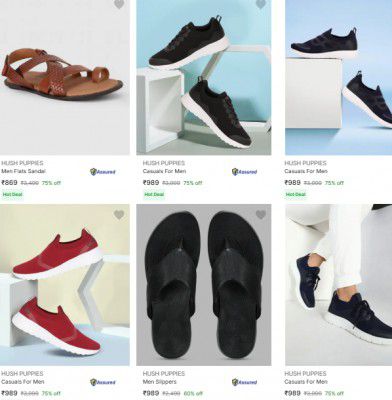 Upto 75% OFF - Hush Puppies Footwear