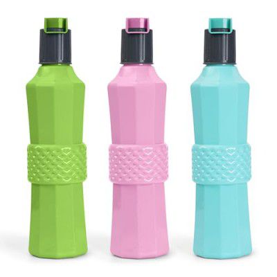 HW Kitchen Plastic Water Bottle 1 Ltr | Set Of 3