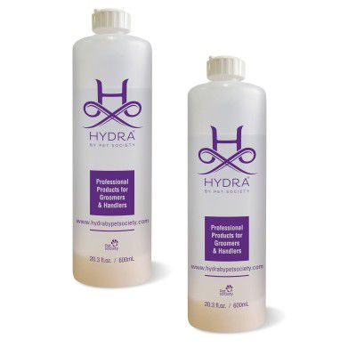 Hydra Dilution Bottle for Grooming & Cleaning | 600ml 1 x Pack of 2 Professional-Grade Bottles