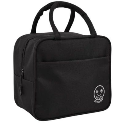 HYLOL Women and Kids Portable and Reusable Insulated Cotton Thermal Cooler Lunch/Tiffin/Storage Bag for Office Women