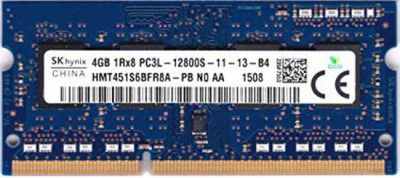 Hynix low DDR3 4 GB Laptop (HMT451S6BFR8A-PB , PC3L 12800s)  (Green)