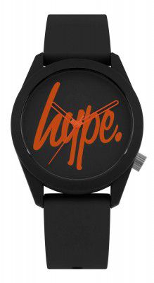 hype Analog Black Dial Unisex's Watch-HYU001BO